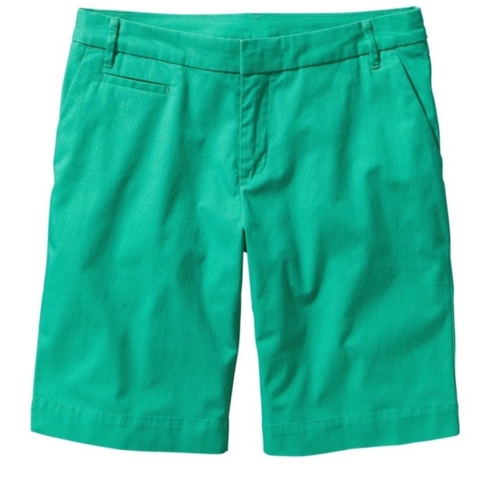 Patagonia Stretch All-Wear Bermuda Shorts 8 Turquoise Preppy Casual Summer Chino